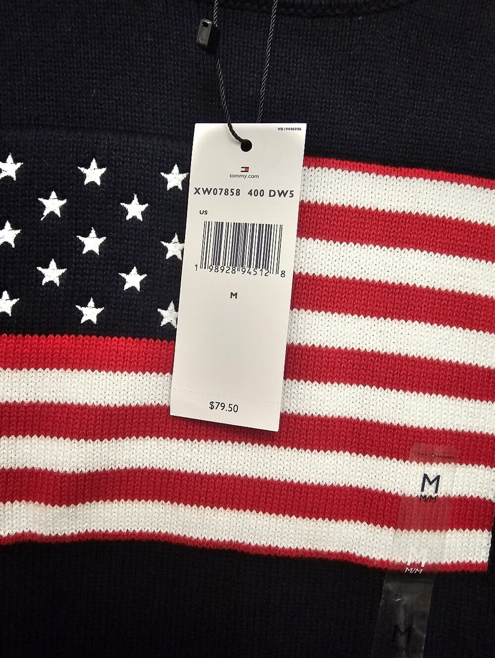 Tommy Hilfiger Womens Navy Pullover Sweater. - Picture 6 of 7
